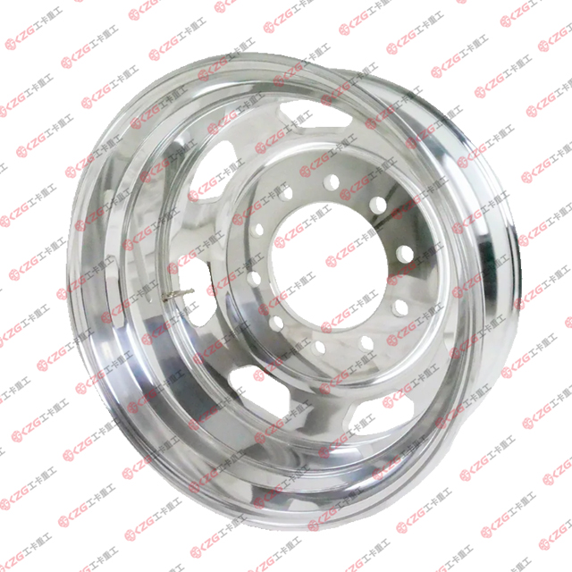 24.5 Aluminum Truck Wheel 24.5×8.25 Aluminum Truck Rims 24.5 Alcoa Wheels for Tires 11R24.5, 285/75R24.5