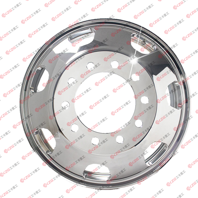 24.5 Aluminum Truck Wheel 24.5×8.25 Aluminum Truck Rims 24.5 Alcoa Wheels for Tires 11R24.5, 285/75R24.5