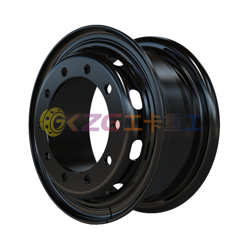 8.0-20 Tube Steel Wheel Rim 8.0-20 Matched Tire Size 1100-20 for truck in Iraq