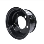 Forklift steel wheels with rim size 4.00-9 for matching 6.00-9 tires with 3-piece