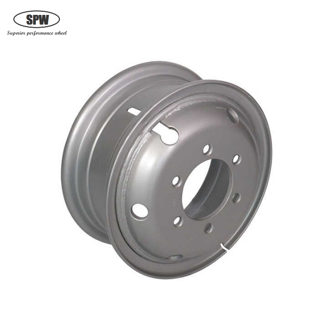 Forklift steel wheels with rim size 3.00-8 with 3-piece