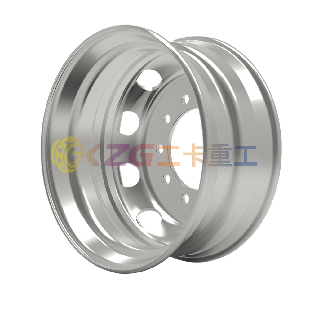 Factory Wholesale TubelessTruck Wheels with Rim Size 22.5*9.00 for 12R22.5 Tire Inch for Trucks Buses Trailer Car Engineering Vehicle on Gongka Heavy Industry Machinery (Shandong) Co.Ltd