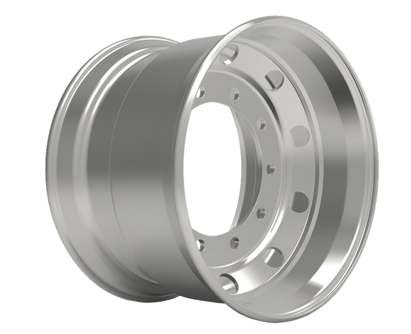 22.5×14.00 Rim Fit for 455/55R22.5 Mega Wide Base Tires