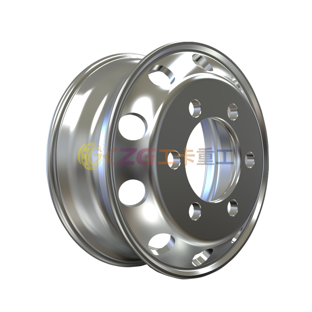 16×6.5 Forged aluminum wheel with rim size 16×6.5 matched tyre size 7.5R16