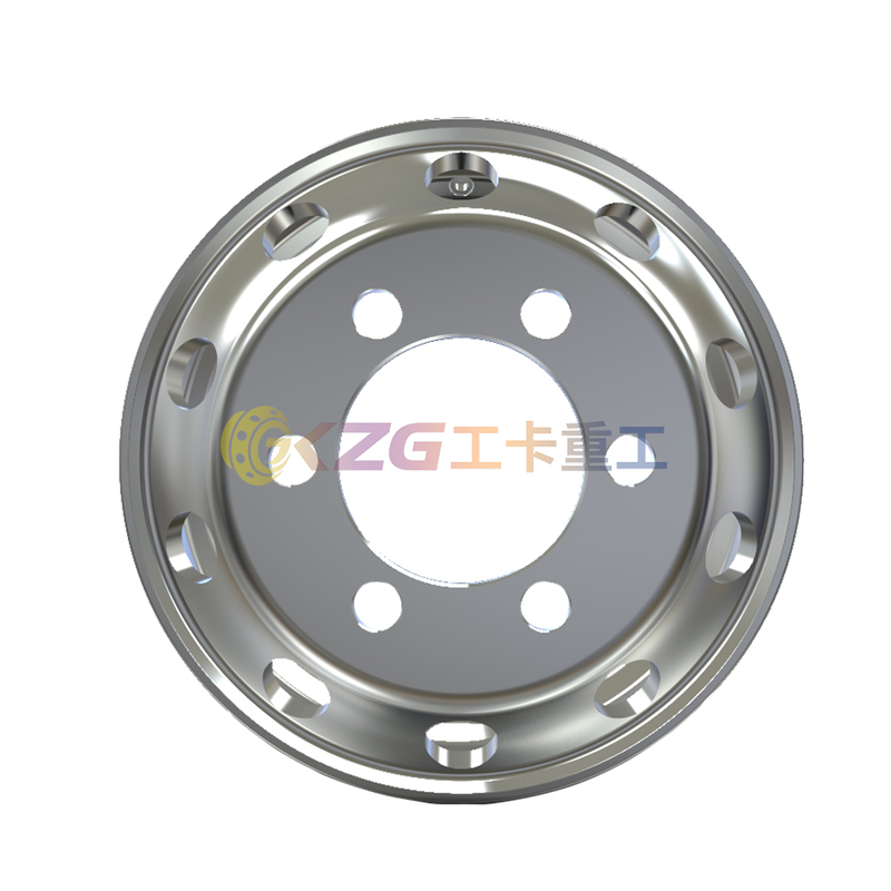 16×5.5 Forged aluminum wheel with rim size 16×5.5 matched tyre size 7.5R16