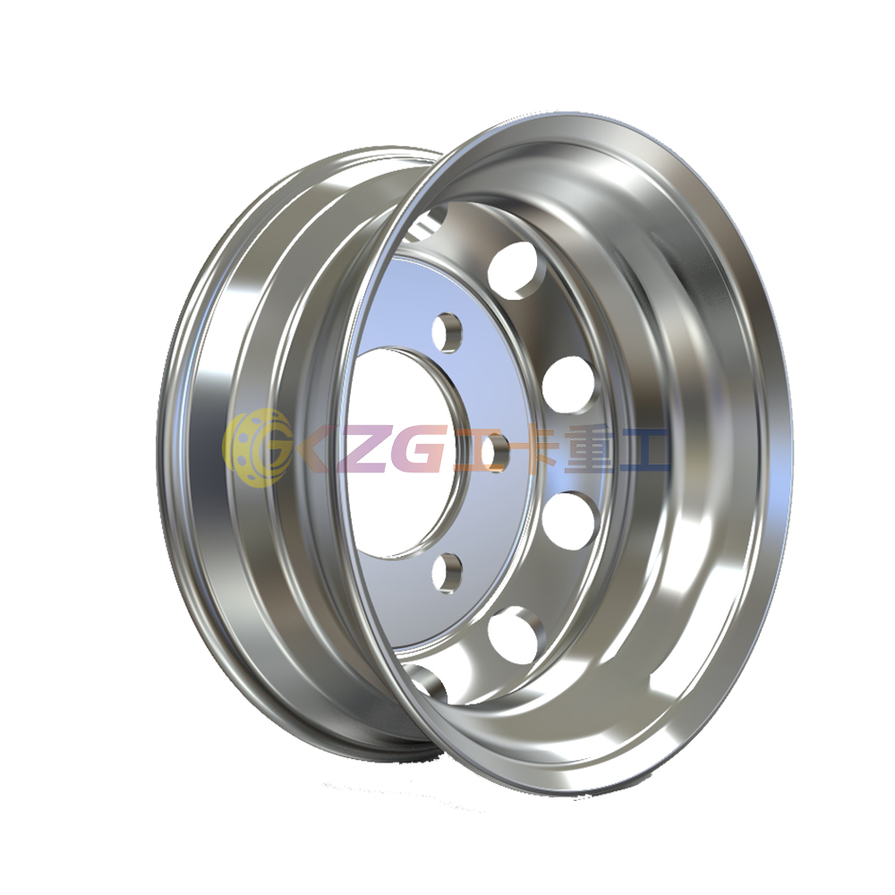 16×5.5 Forged aluminum wheel with rim size 16×5.5 matched tyre size 7.5R16