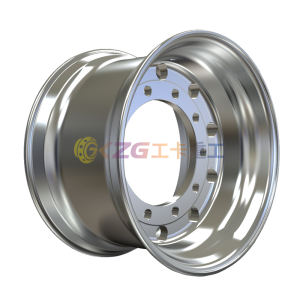Forged Aluminum Alloy Truck Wheels Forged Rims 22.5X13.00