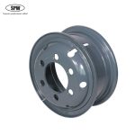3.00D-8 Forklift steel wheel rim size 3.00D-8 matched tyre size 15×4.5-8 with 4-piece