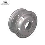 3.00D-8 Forklift steel wheel rim size 3.00D-8 matched tyre size 15×4.5-8 with 4-piece
