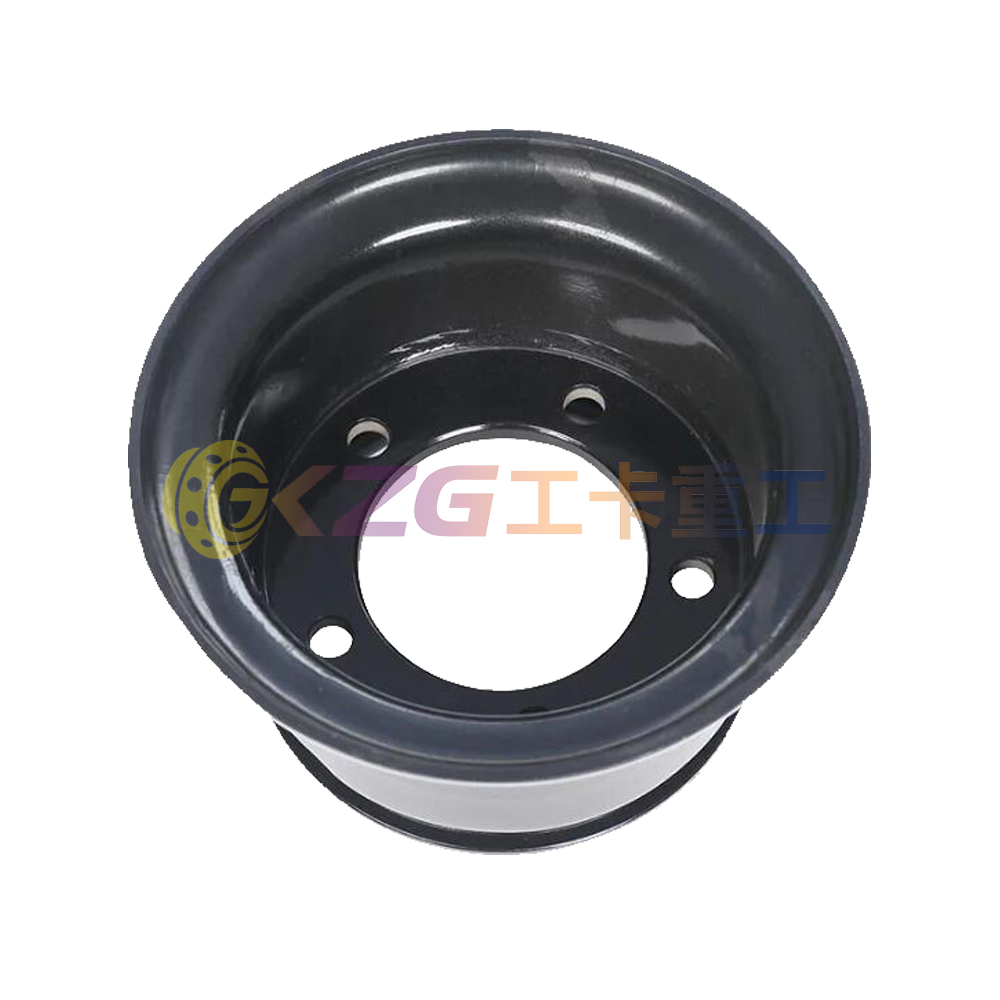 9.75×16.5 Forklift Steel Wheels with Rim Size 9.75X16.5 Matched tyre size 12-16.5-10PR