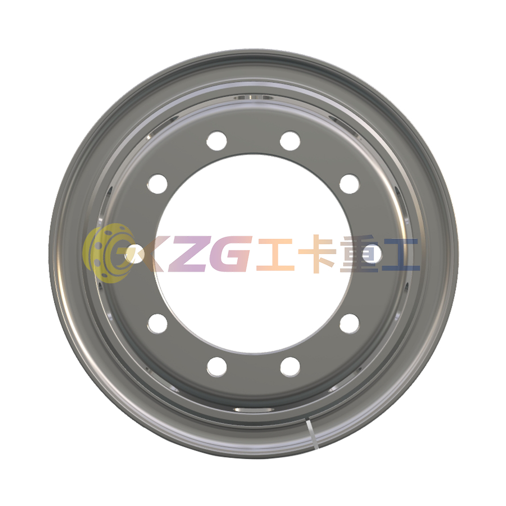 7.50V-20 Truck Tube Steel Wheel Rim Size 7.50V-20 Matched tyre size 10.00-20