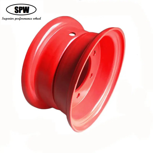 4.00-9 Forklift steel wheels with rim size 4.00-9 for matching 6.00-9 tires with 3-piece